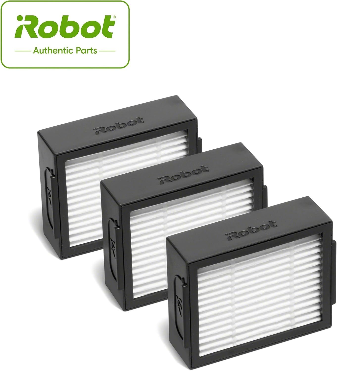 image:imageiRobot Authentic Replacement Parts 3pack HighEfficiency Filter for Roomba e i amp j Series and Roomba Combo i5 and j5 Series3 Count Pack of 1