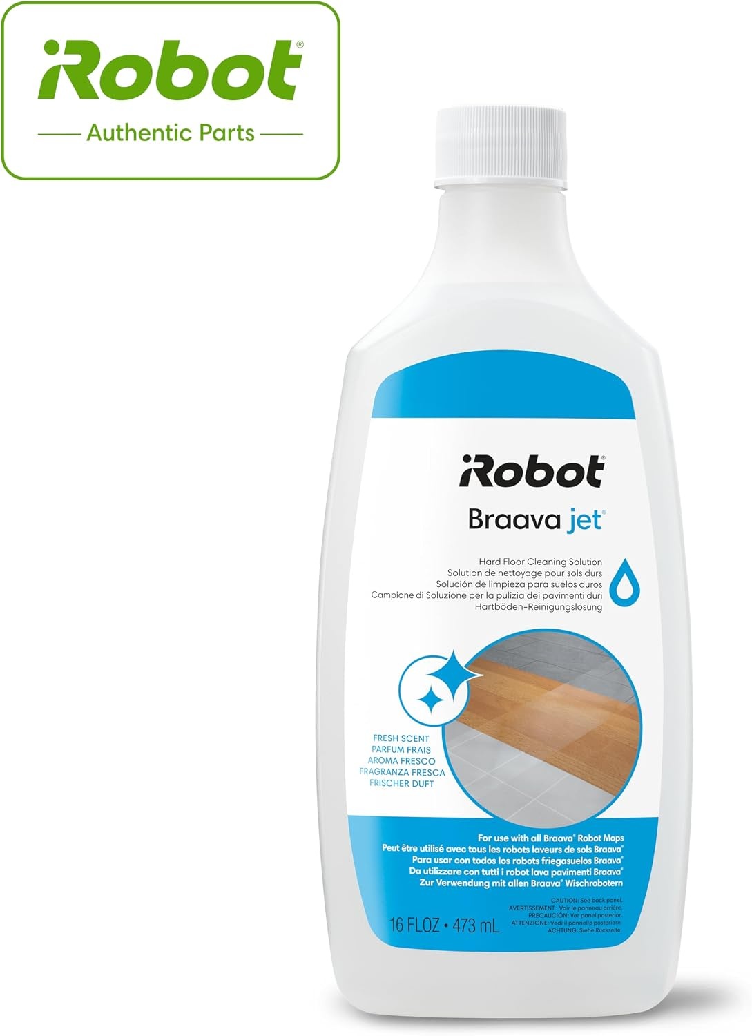 image:imageiRobot Authentic Replacement PartsHard Floor Cleaner Concentrate Compatible with Roomba 100 200 400 500 Combo Series Combo i5 i5 j5 j5 j7 j9 10 Max Essential amp Braava 240 m6 16 OzFresh