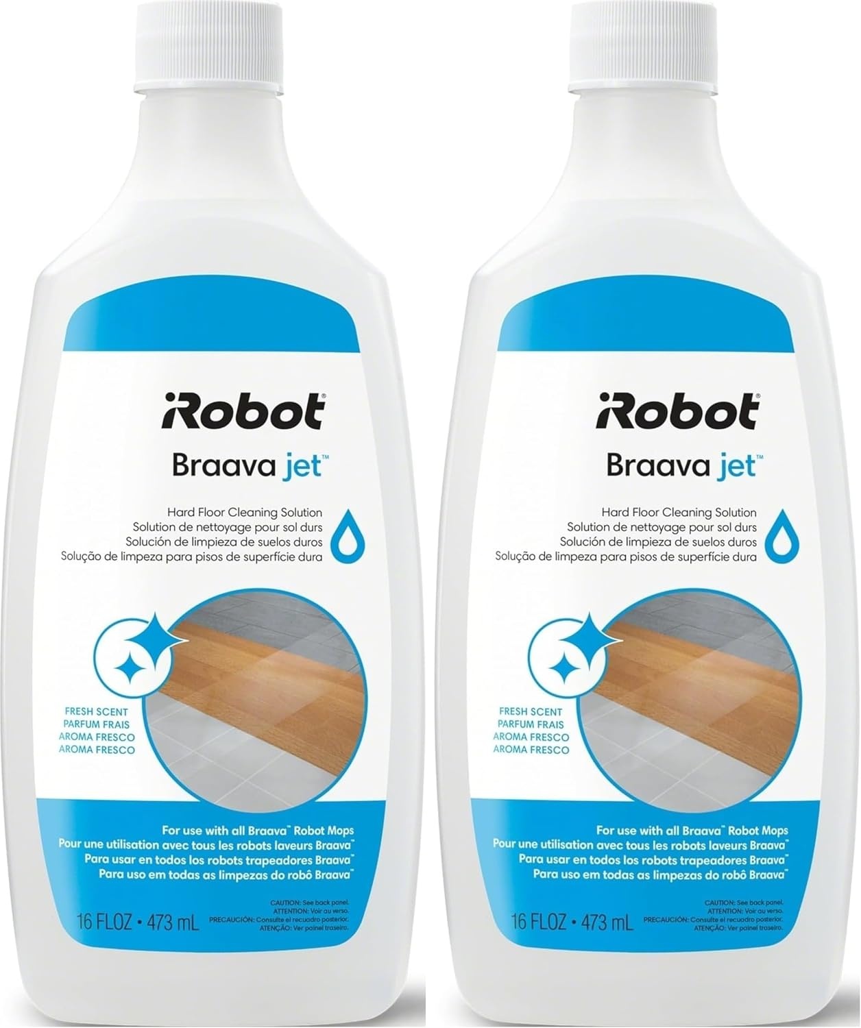 image:imageiRobot Authentic Replacement PartsHard Floor Cleaner Concentrate Compatible with Roomba 100 200 400 500 Combo Series Combo i5 i5 j5 j5 j7 j9 10 Max Essential amp Braava 240 m6 16 OzFresh