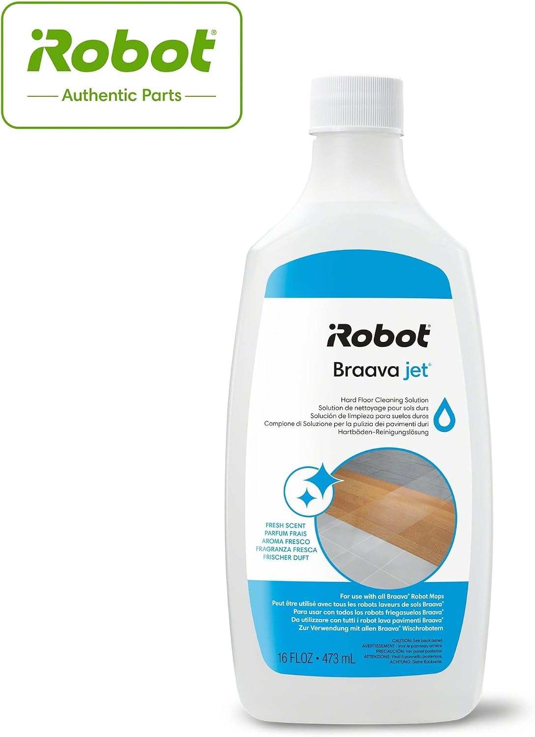 image:imageiRobot Authentic Replacement PartsHard Floor Cleaner Concentrate Compatible with Roomba 100 200 400 500 Combo Series Combo i5 i5 j5 j5 j7 j9 10 Max Essential amp Braava 240 m6 16 OzFresh