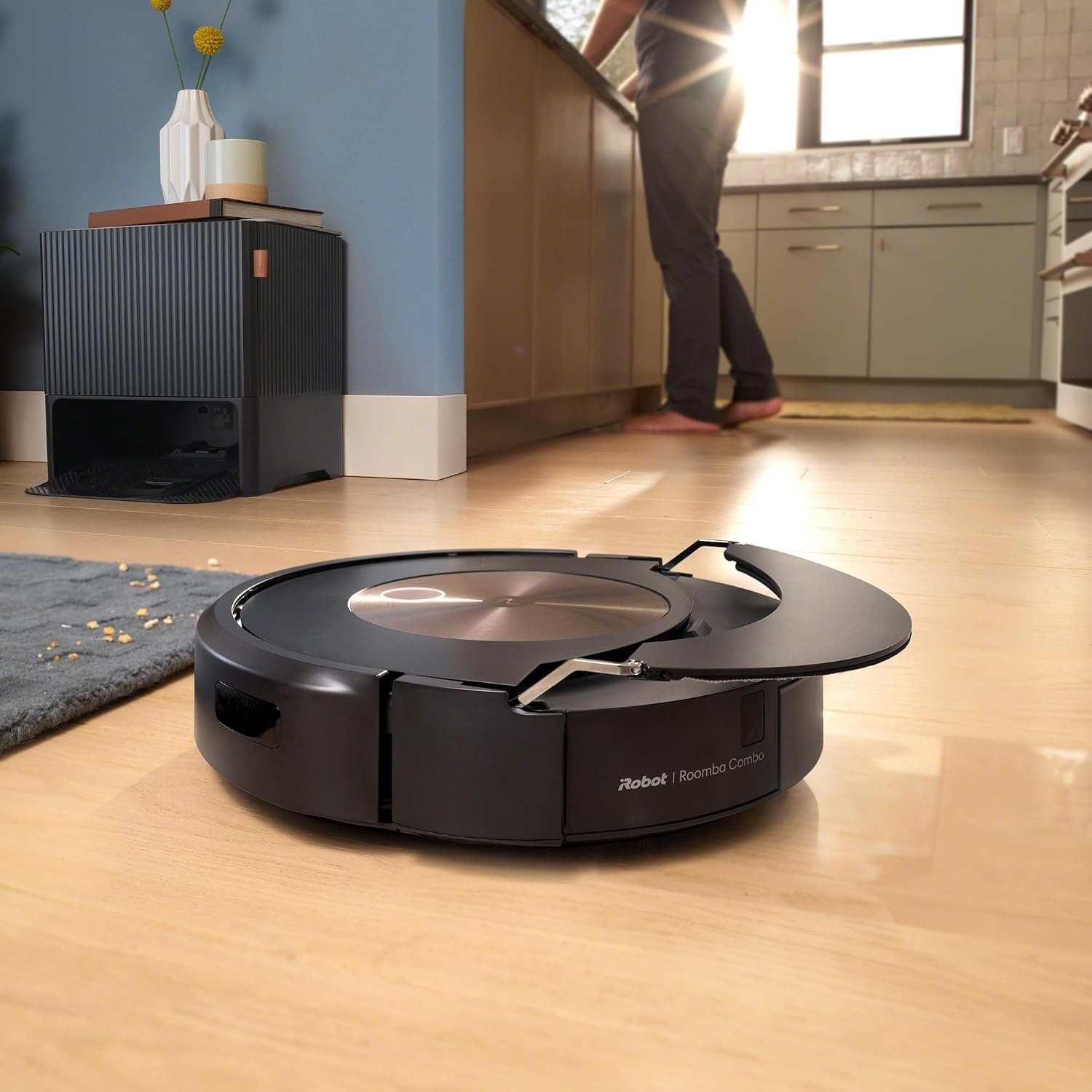 image:imageiRobot Authentic Replacement PartsHard Floor Cleaner Concentrate Compatible with Roomba 100 200 400 500 Combo Series Combo i5 i5 j5 j5 j7 j9 10 Max Essential amp Braava 240 m6 16 OzFresh