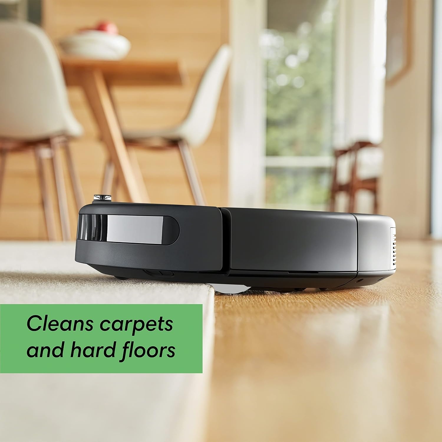 image:imageiRobot Roomba 105 Combo Robot Vacuum amp Mop Easy to use Intense PowerLifting Suction LiDAR Navigation Multiple Cleaning Modes Avoids Mopping Carpets SelfChargingGray