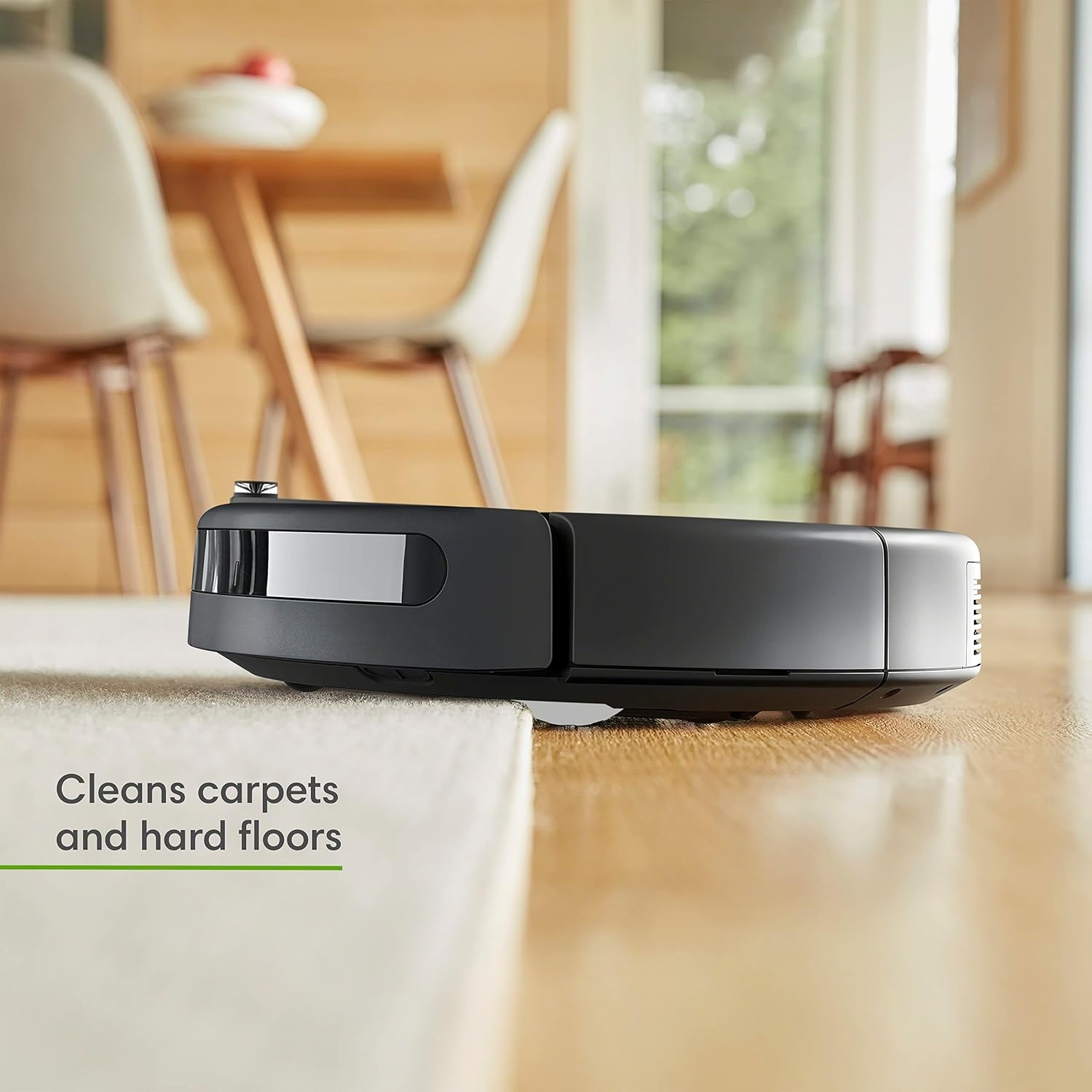 image:imageiRobot Roomba 105 Combo Robot Vacuum amp Mop with AutoEmpty Dock SelfEmpties for 75 Days Intense PowerLifting Suction LiDAR Navigation Multiple Cleaning Modes Avoids Mopping CarpetBlack