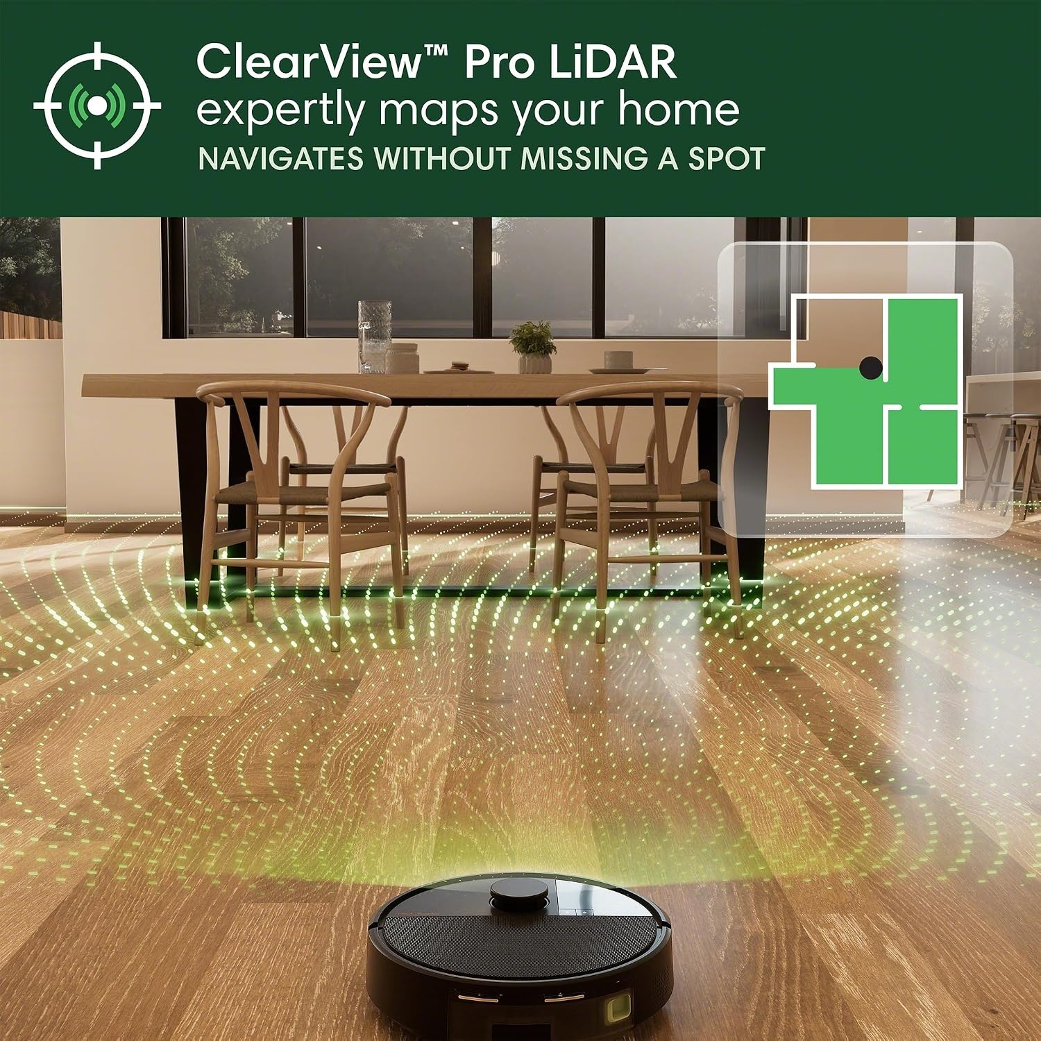 image:imageiRobot Roomba Max 705 Robot Vacuum with AutoEmpty Dock Powerful Suction Dual Rubber AntiTangle Brushes LiDAR Navigation Obstacle amp AntiFall Detection for Carpet and Hard FloorsBlack