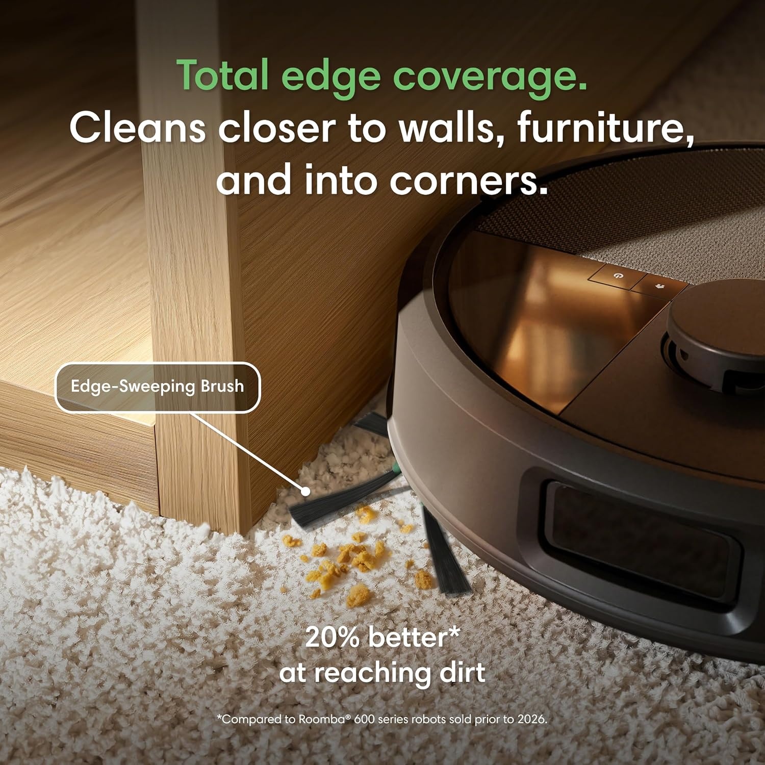 image:imageiRobot Roomba Max 715 Pet Robot Vacuum 30000Pa Suction Dual Rubber AntiTangle Brushes amp Side Brush 90 Days SelfEmptying PrecisionVision AI Obstacle Avoidance 3D Mapping Advanced Dirt DetectBlack