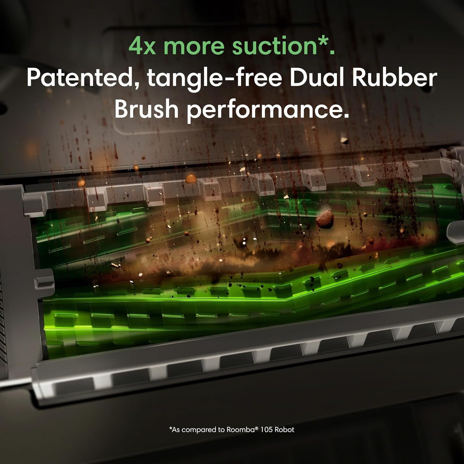 image:imageiRobot Roomba Max 715 Pet Robot Vacuum 30000Pa Suction Dual Rubber AntiTangle Brushes amp Side Brush 90 Days SelfEmptying PrecisionVision AI Obstacle Avoidance 3D Mapping Advanced Dirt DetectBlack