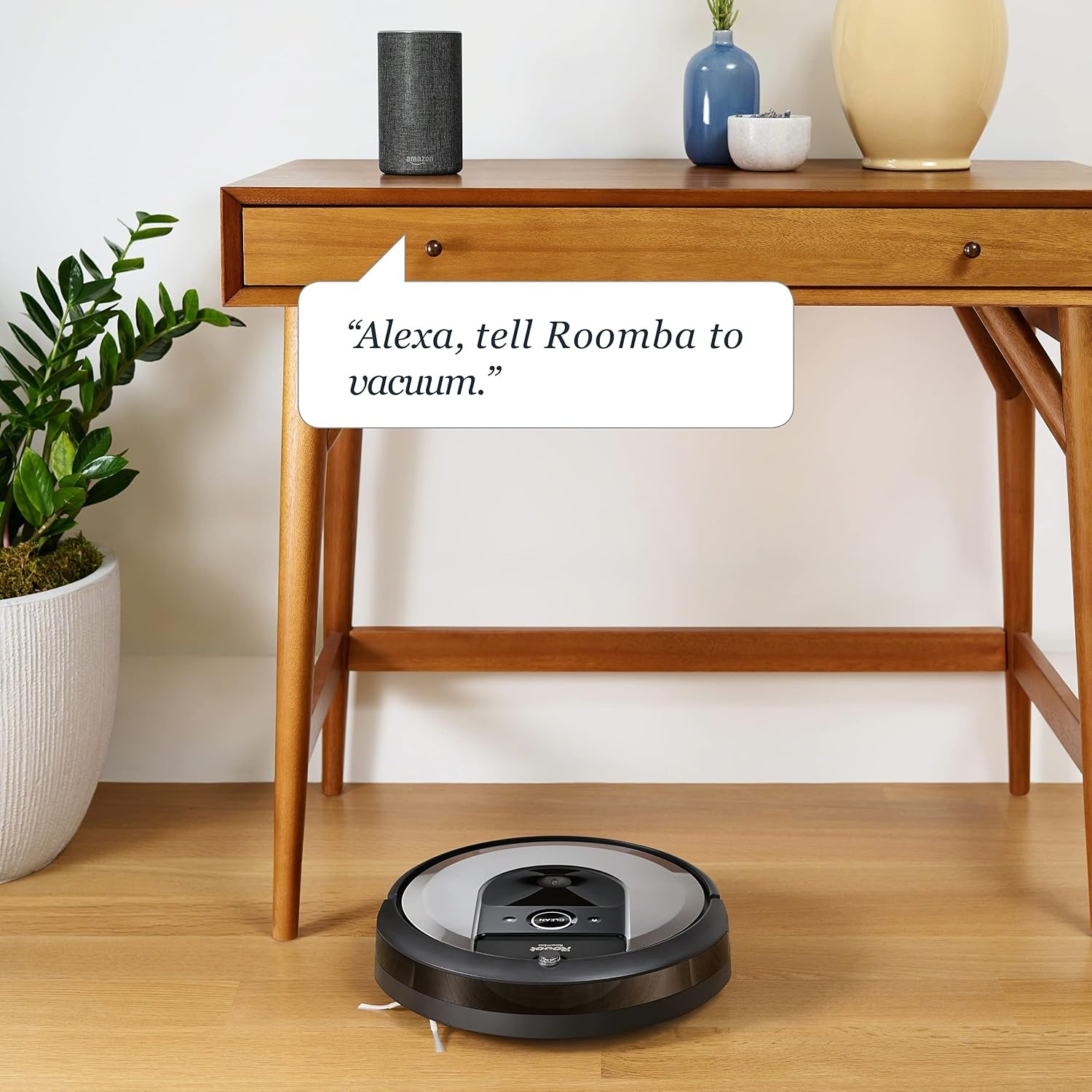 image:imageiRobot Roomba Plus 505 Combo Robot Vacuum amp Mop with AutoWash Dock Extending Spinning Mop Pads SelfEmpties Pad Wash amp Heated Drying Selfcleaning Recognizes amp Avoids Obstacles LiDAR NavigationSilver