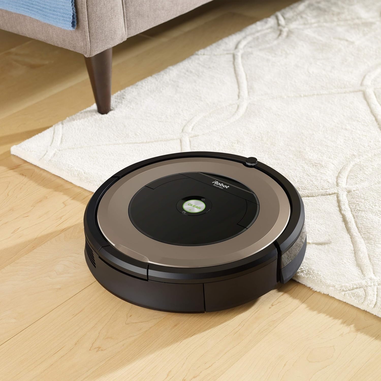 image:imageiRobot Roomba Plus 515 Robot Vacuum amp Mop Combo 22000Pa Suction 90 Days SelfEmptying Multifunction Dock SelfCleaning Heated Wash amp Heated Dry Smart Obstacle Avoidance Lifting Spinning MopsChampagne