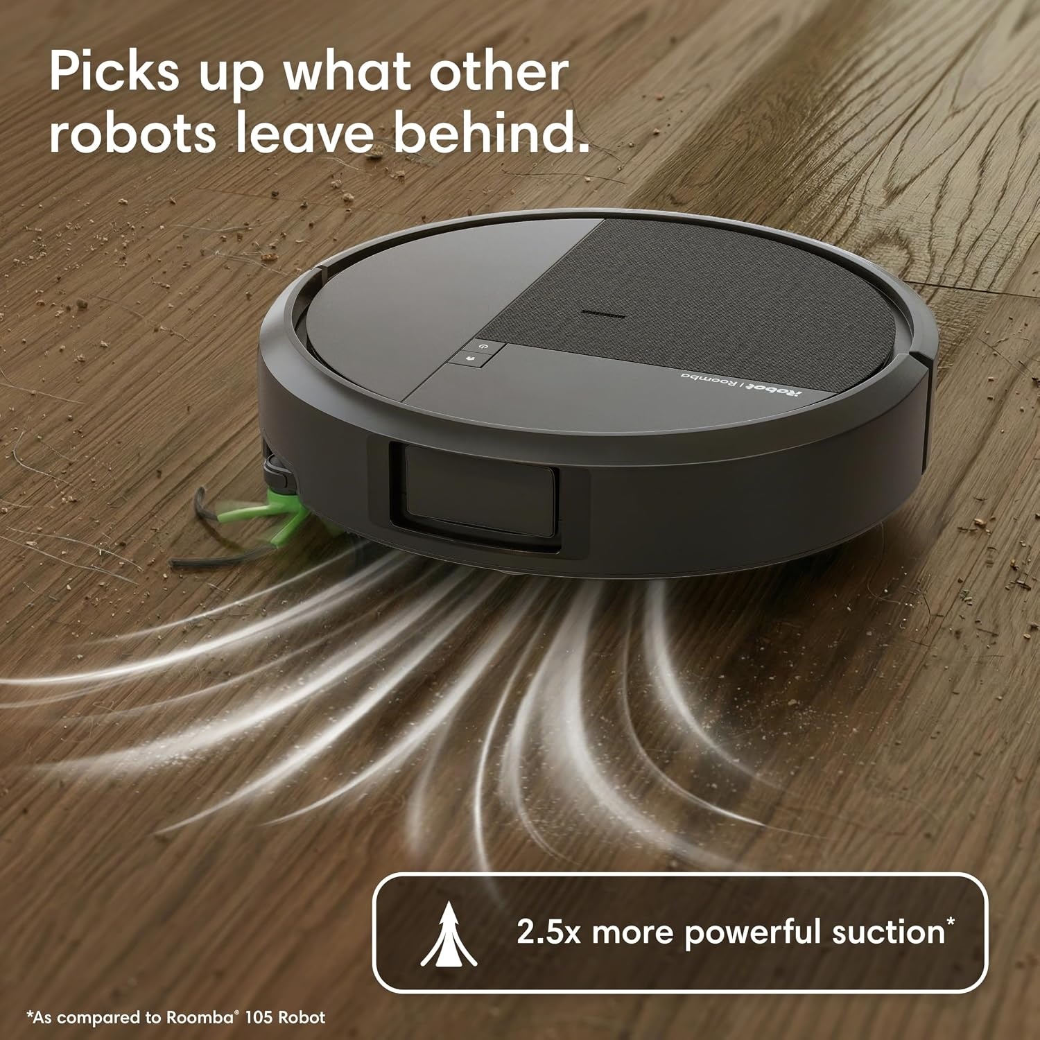 image:imageiRobot Roomba Plus 515 Robot Vacuum amp Mop Combo 22000Pa Suction 90 Days SelfEmptying Multifunction Dock SelfCleaning Heated Wash amp Heated Dry Smart Obstacle Avoidance Lifting Spinning MopsMatte Black