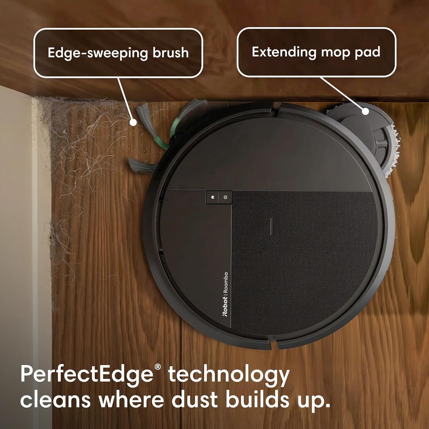 image:imageiRobot Roomba Plus 515 Robot Vacuum amp Mop Combo 22000Pa Suction 90 Days SelfEmptying Multifunction Dock SelfCleaning Heated Wash amp Heated Dry Smart Obstacle Avoidance Lifting Spinning MopsBlack