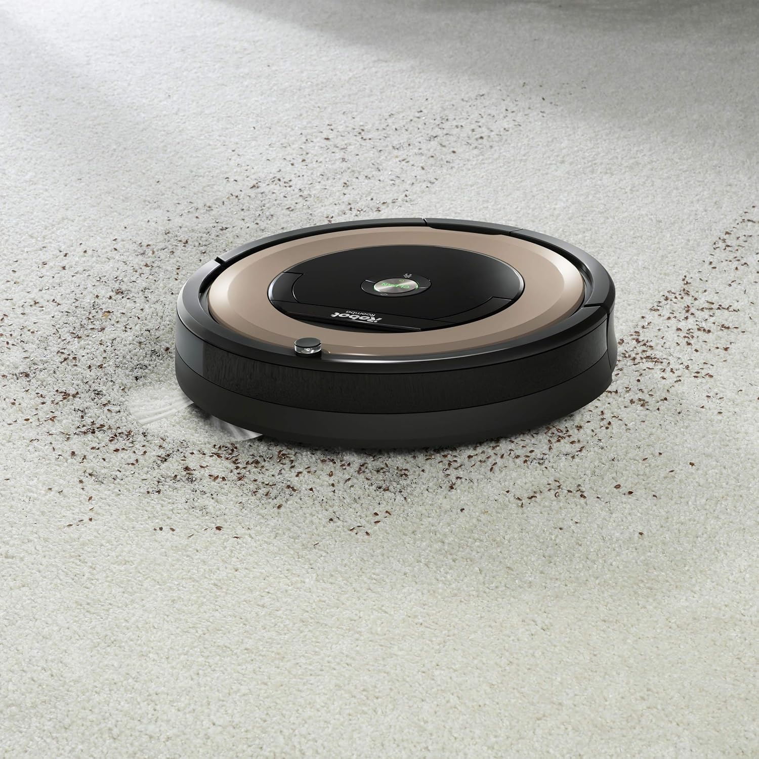 image:imageiRobot Roomba Plus 515 Robot Vacuum amp Mop Combo 22000Pa Suction 90 Days SelfEmptying Multifunction Dock SelfCleaning Heated Wash amp Heated Dry Smart Obstacle Avoidance Lifting Spinning MopsChampagne