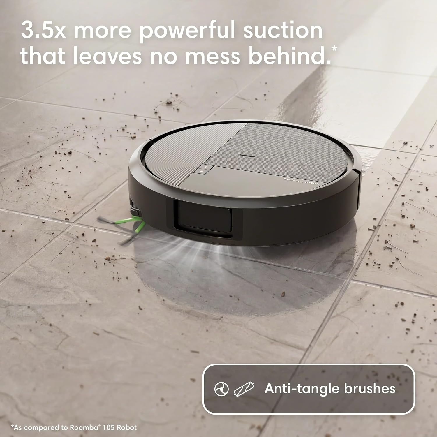 image:imageiRobot Roomba Plus 575 Robot Vacuum amp Mop Combo 25000Pa Suction PrecisionVision AI Obstacle Avoidance 90 Days Emptying Multifunction Dock SelfCleans Heated Wash amp Dry Lifting Spinning Mops575