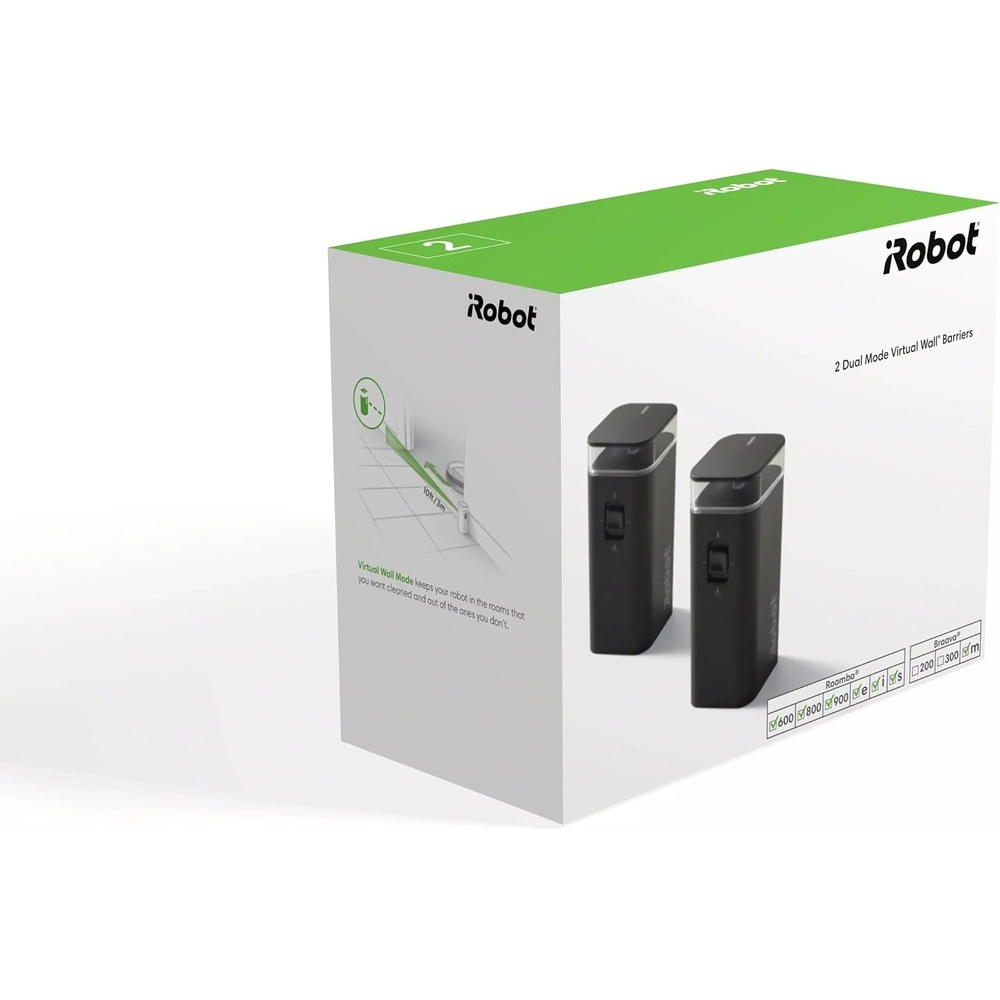 image:imageiRobot Authentic Replacement Parts Dual Virtual Wall 2Pack Compatible with All Roomba 600 Series 614 675 692 694 e Series i1 i1 i3 i3 i4 i4 i5 i5 i7 i7 i82 Pack