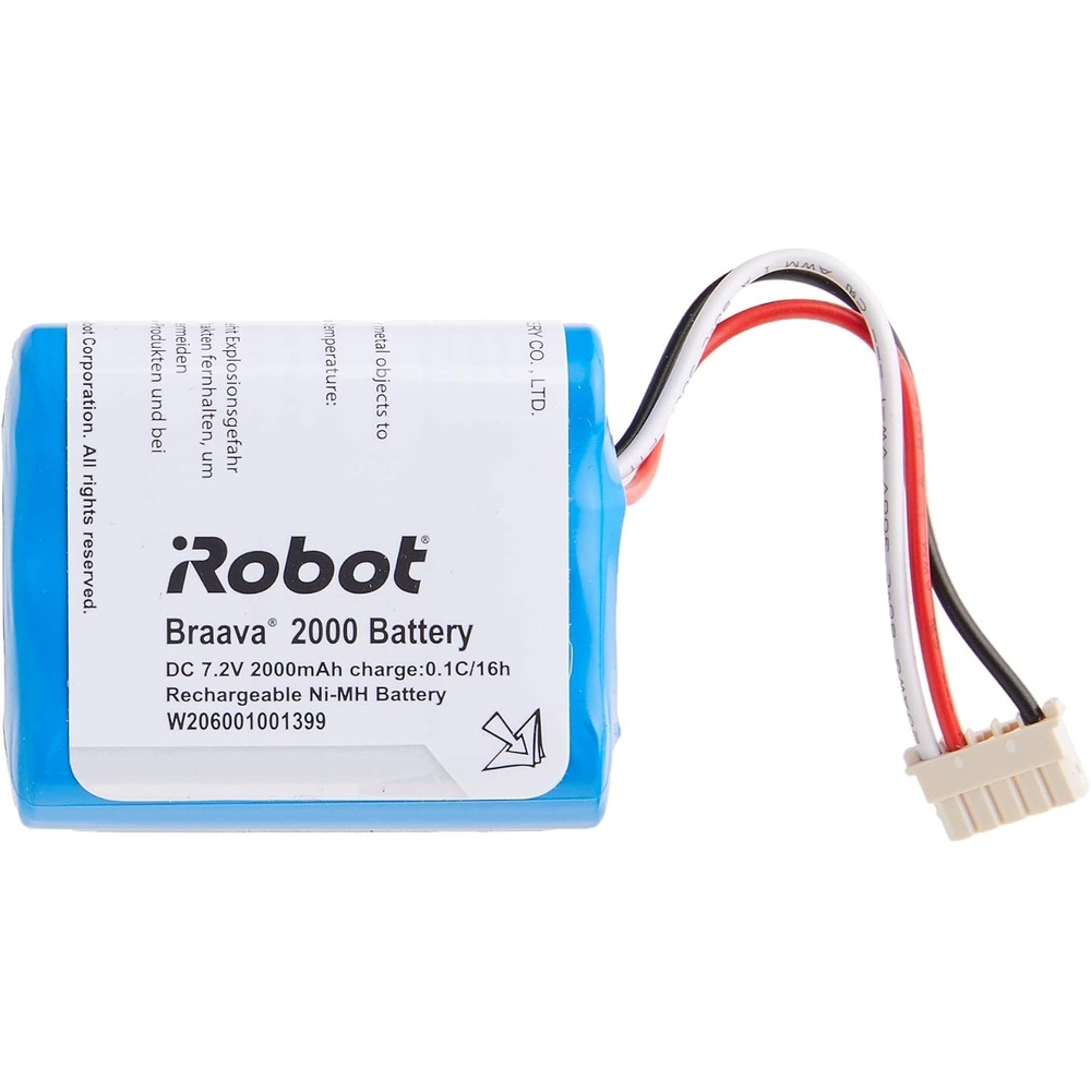 image:imageiRobot Braava Authentic Replacement Parts  2000 mAh NiMH Battery for Braava 380t and Mint 5200