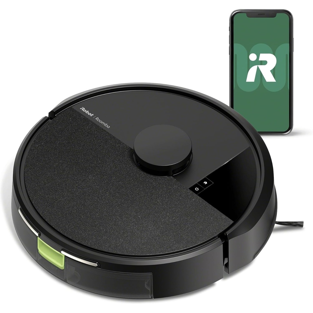 image:imageiRobot Roomba 105 Vac Robot Vacuum  Easy to use Intense PowerLifting Suction LiDAR Navigation MultiSurface Cleaning Cleans in Neat Rows SelfChargingBlack