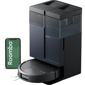 iRobot Roomba Plus 415 Robot Vacuum & Mop Combo, 20,000Pa Suction, 90 Days Self-Emptying, Multifunction Dock, Self-Cleaning & Hot Dry, Smart Obstacle Avoidance, Lifting Spinning Mops, Ideal for Pets
