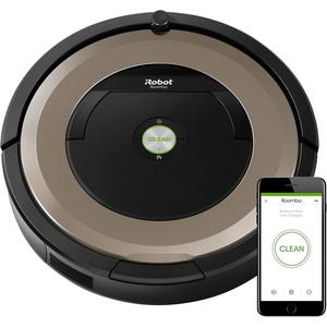 iRobot Roomba Plus 515 Robot Vacuum & Mop Combo, 22,000Pa Suction, 90 Days Self-Emptying, Multifunction Dock, Self‑Cleaning, Heated Wash & Heated Dry, Smart Obstacle Avoidance, Lifting Spinning Mops(Champagne)